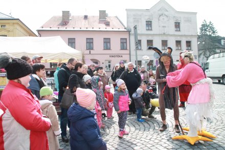 Fragment teatrzyku dla dzieci